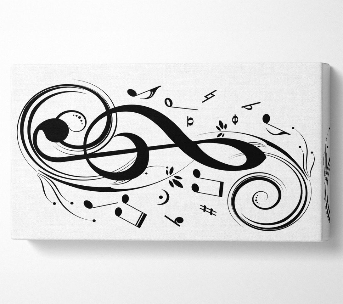 A Canvas Print of Musical Note Canvas Art