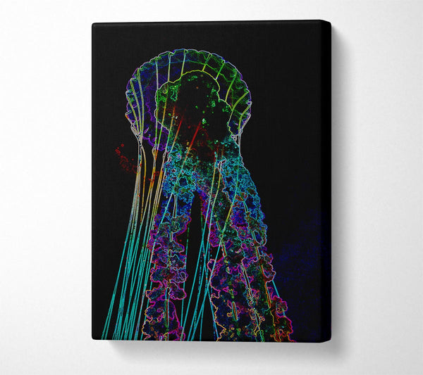 A Canvas Print of Jellyfish Canvas Wall Art