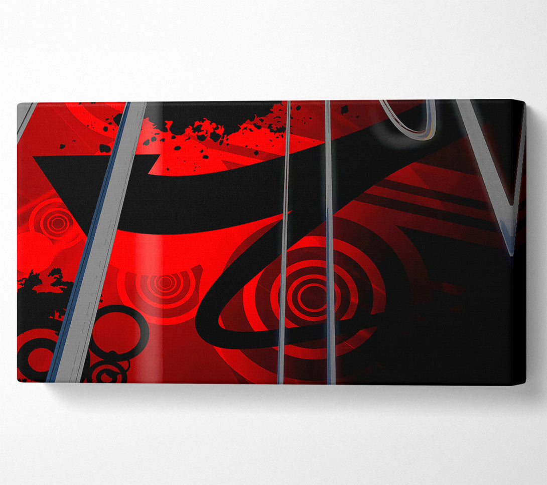  A Canvas Print of This Way Till Morning Canvas Print