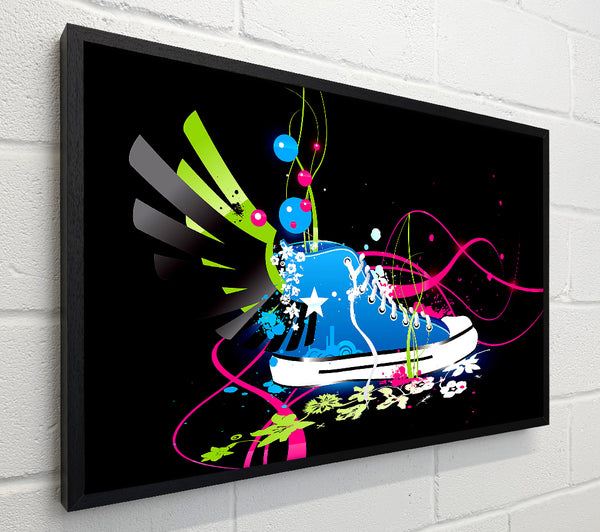 Colourful Converse Shoe