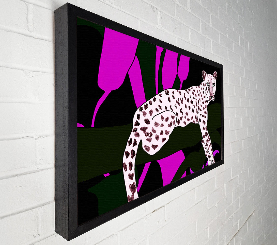  A Canvas Print of Pink Leopard Spots Canvas Art