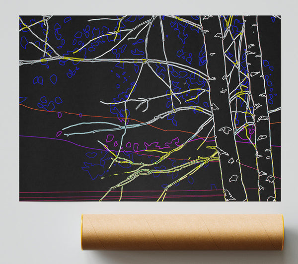 Tree Sketch Poster