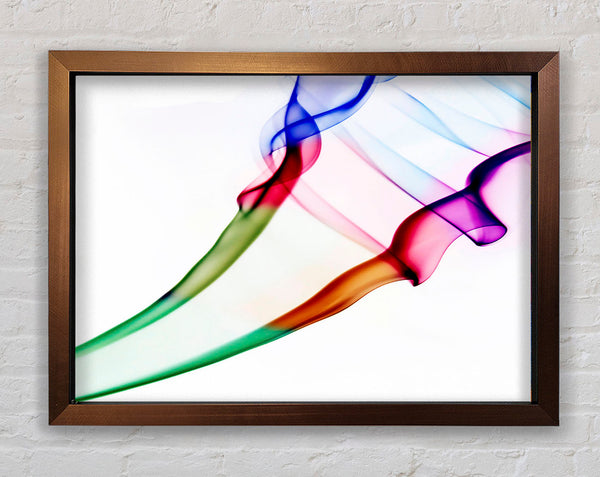 Duo Smoke Trail Framed Print