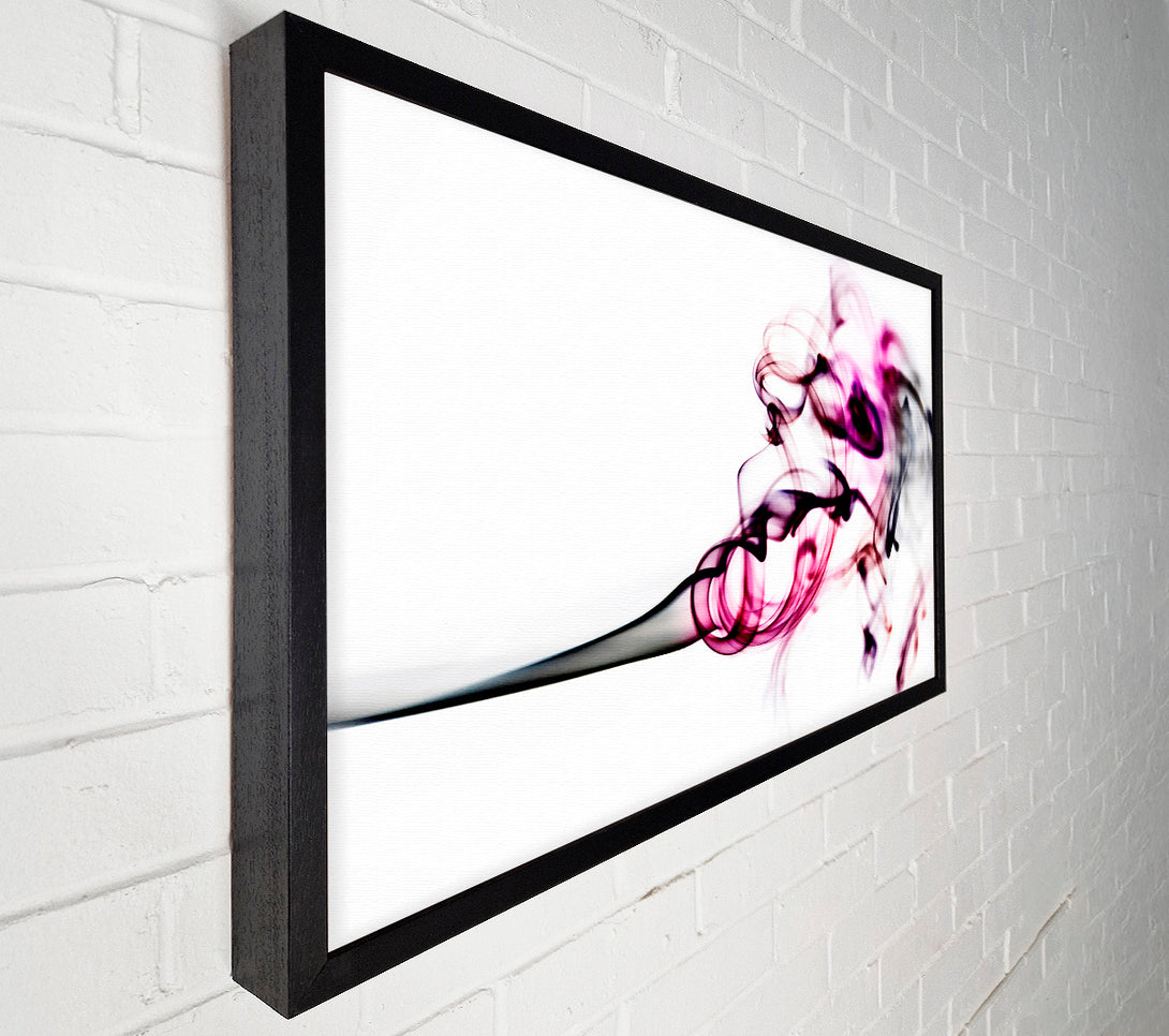  A Canvas Print of Pink Smoke Fury Canvas Wall Art