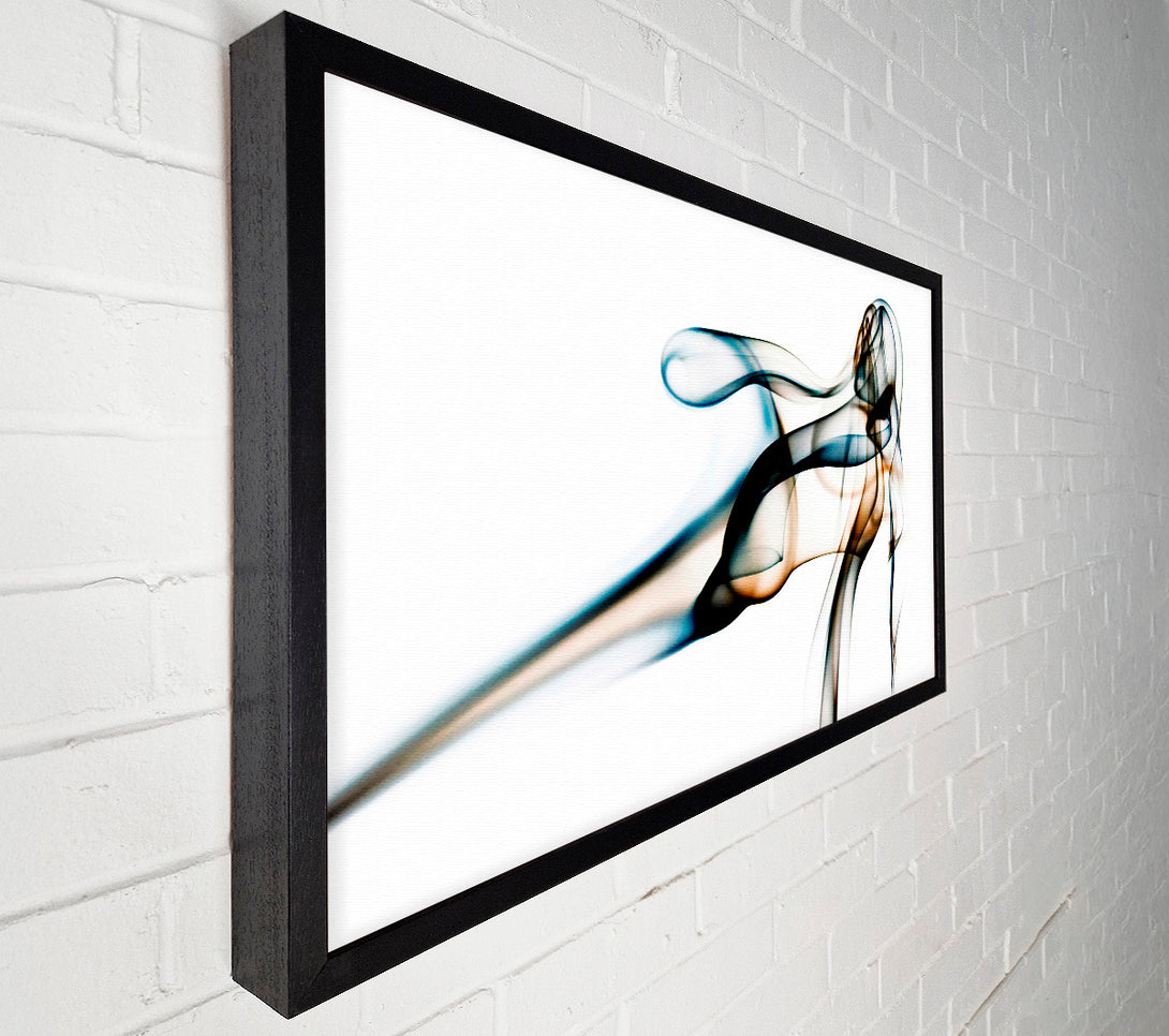  A Canvas Print of Smoke Ribbons Canvas Print