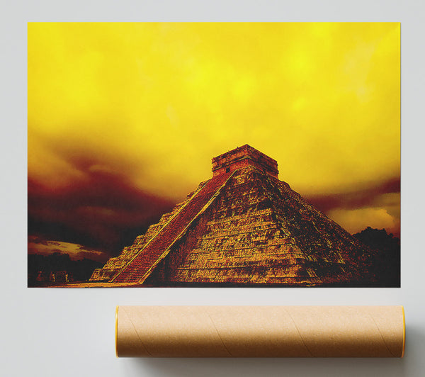 Myan Pyramind 02 Giclee Print