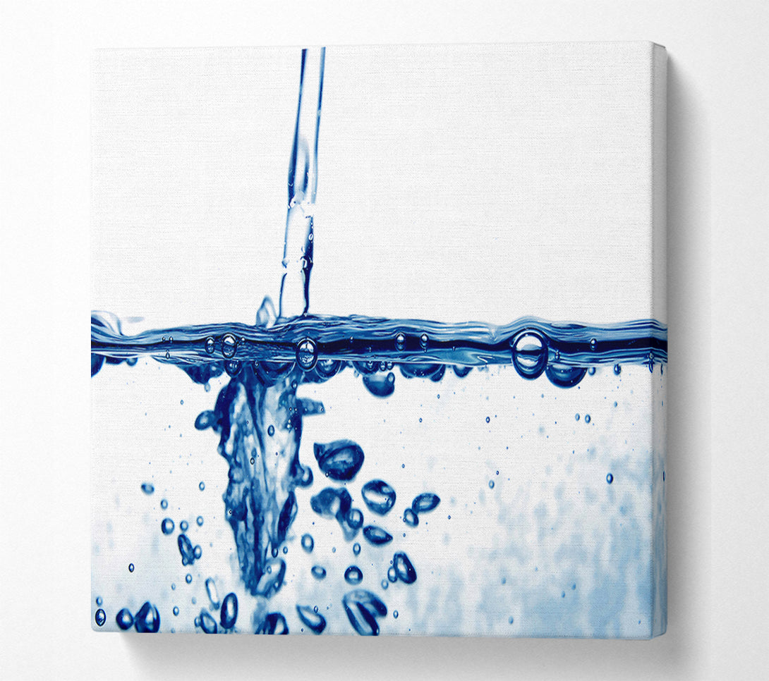  A Canvas Print of The Pattern Of Water Canvas Wall Art
