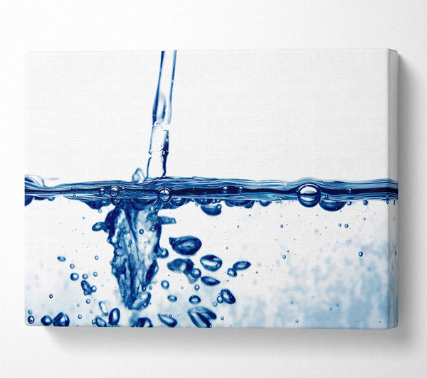  A Canvas Print of The Pattern Of Water Canvas Wall Art