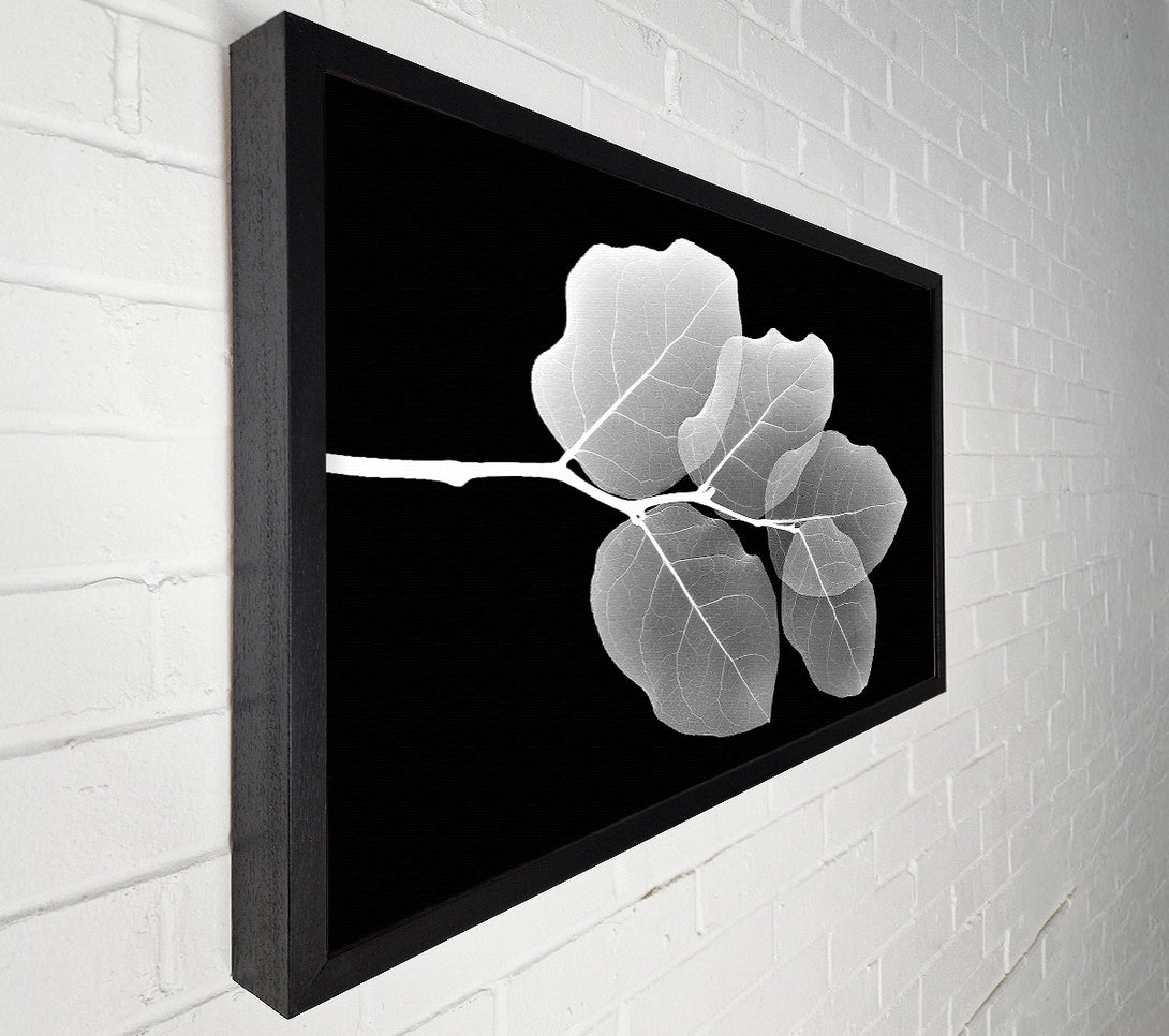  A Canvas Print of Winter Leaf Canvas Wall Art