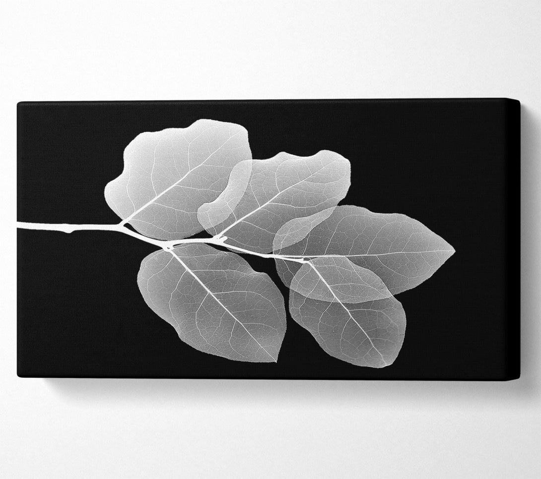  A Canvas Print of Winter Leaf Canvas Wall Art
