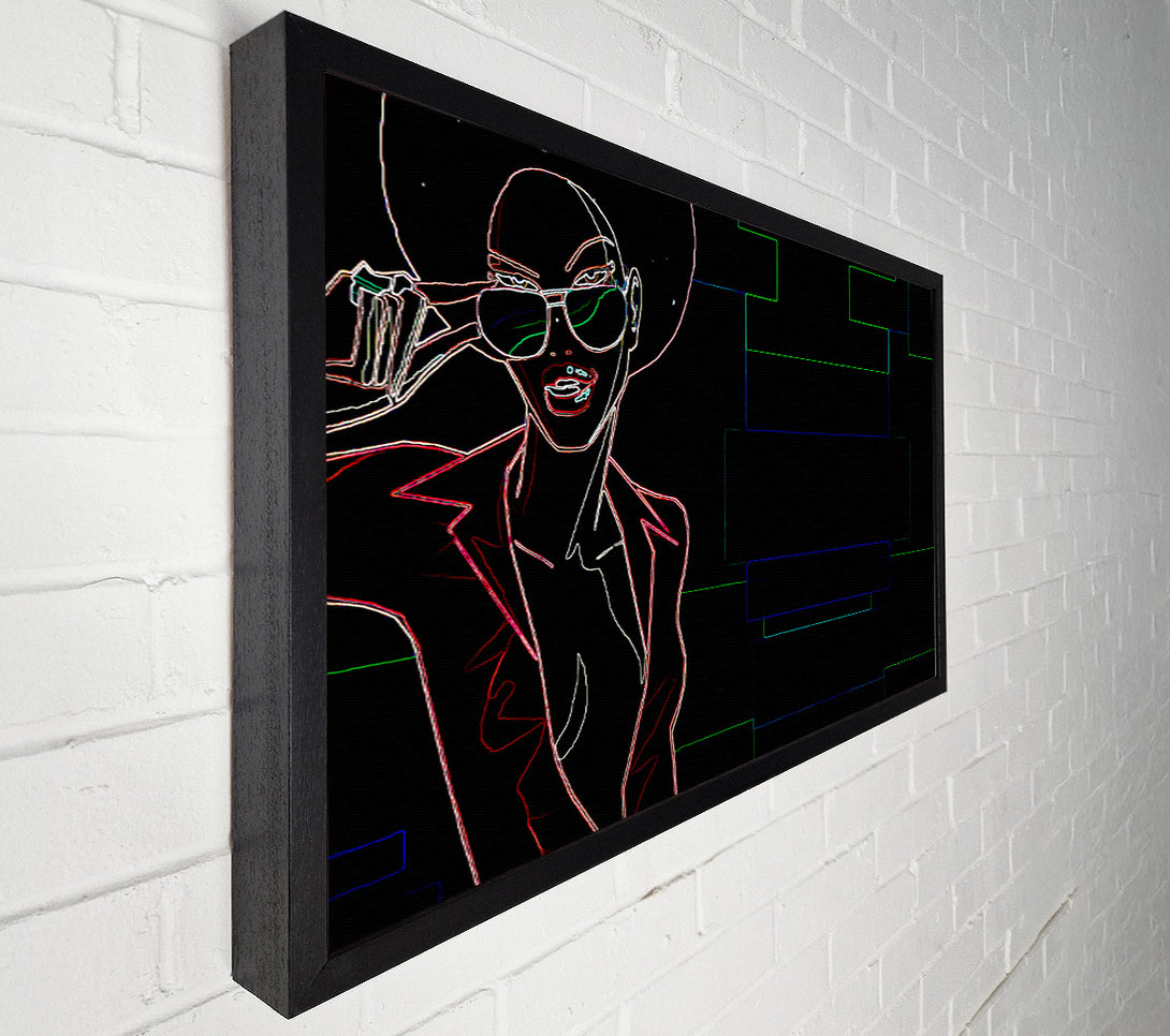  A Canvas Print of Disco Diva Canvas Art