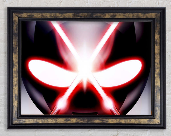 Alien Eyes Framed Print