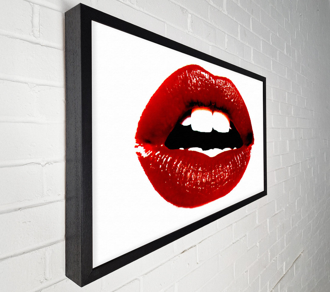  A Canvas Print of Red Hot Lips Canvas Wall Art