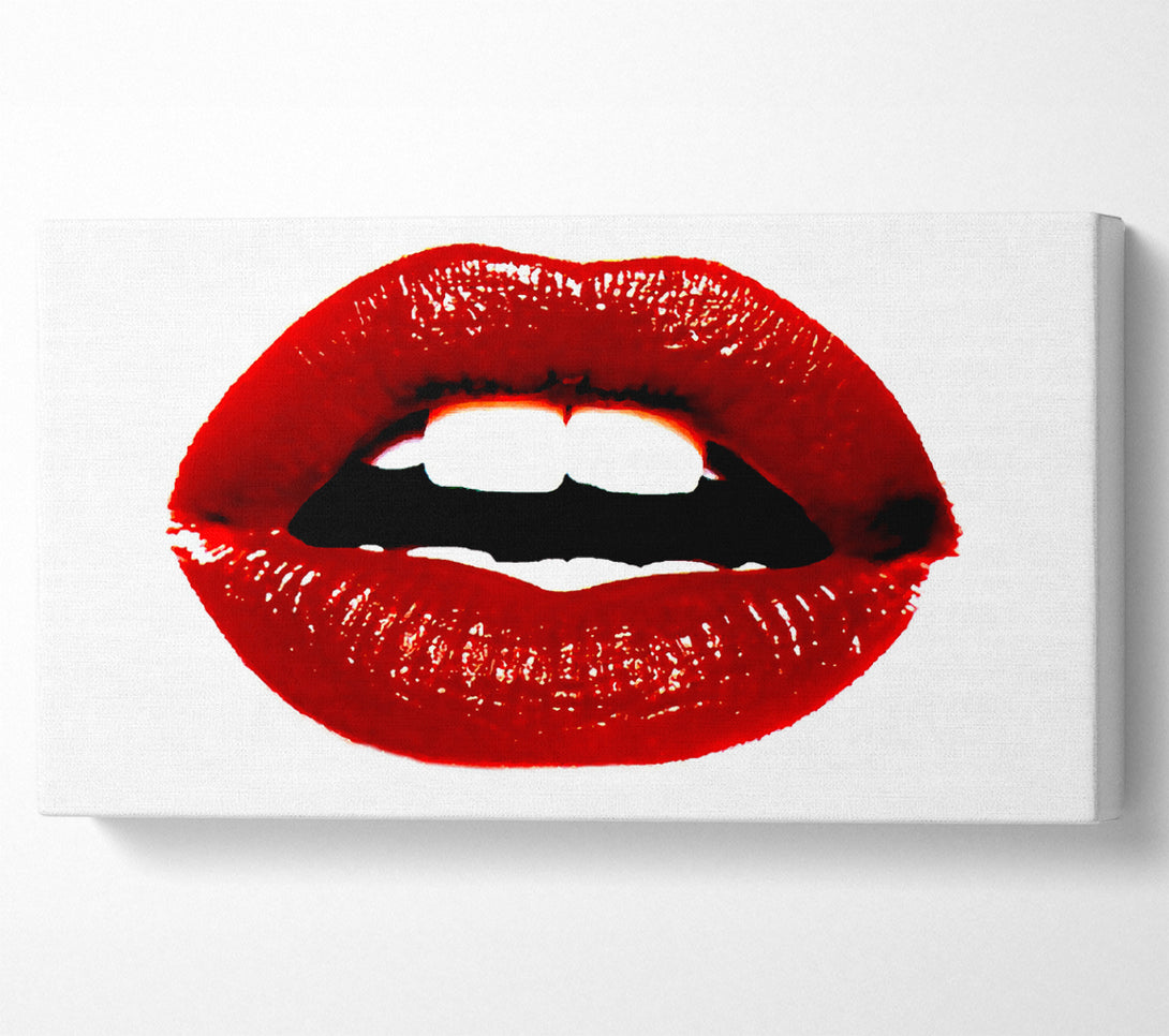  A Canvas Print of Red Hot Lips Canvas Wall Art