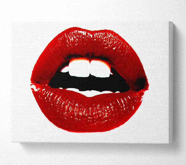  A Canvas Print of Red Hot Lips Canvas Wall Art