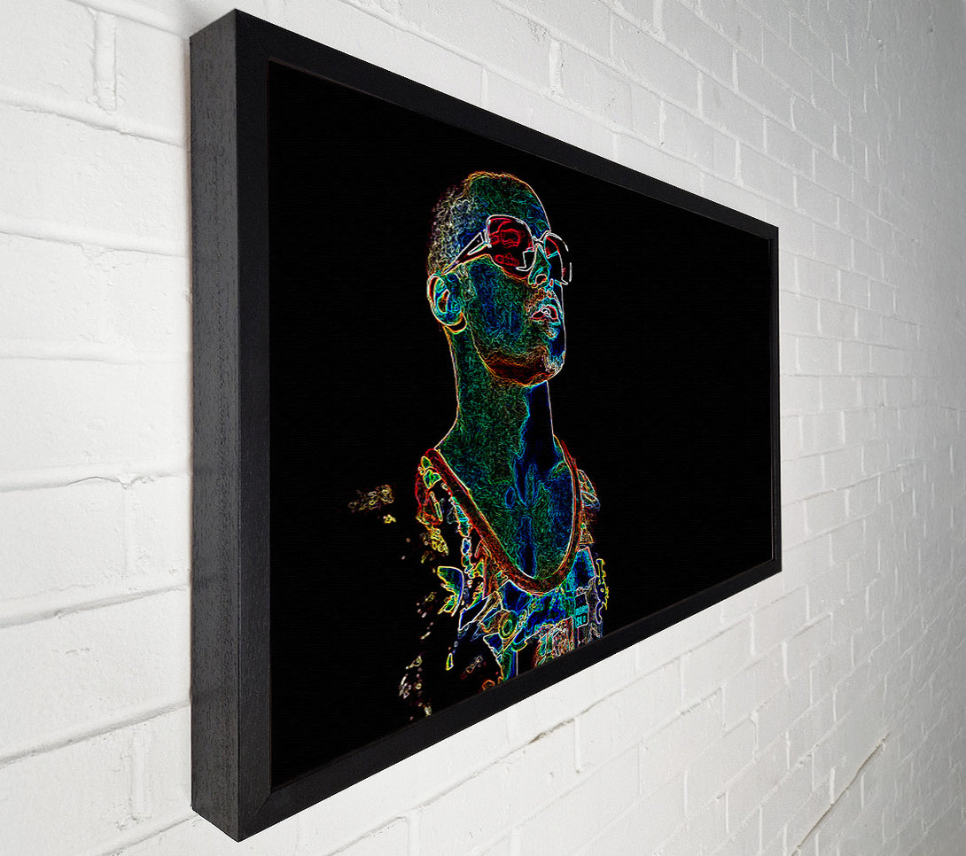  A Canvas Print of Brad Pitt Tyler Durden Canvas Art