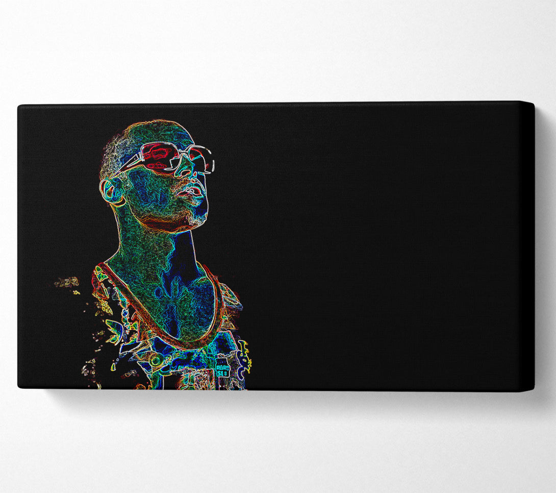  A Canvas Print of Brad Pitt Tyler Durden Canvas Art