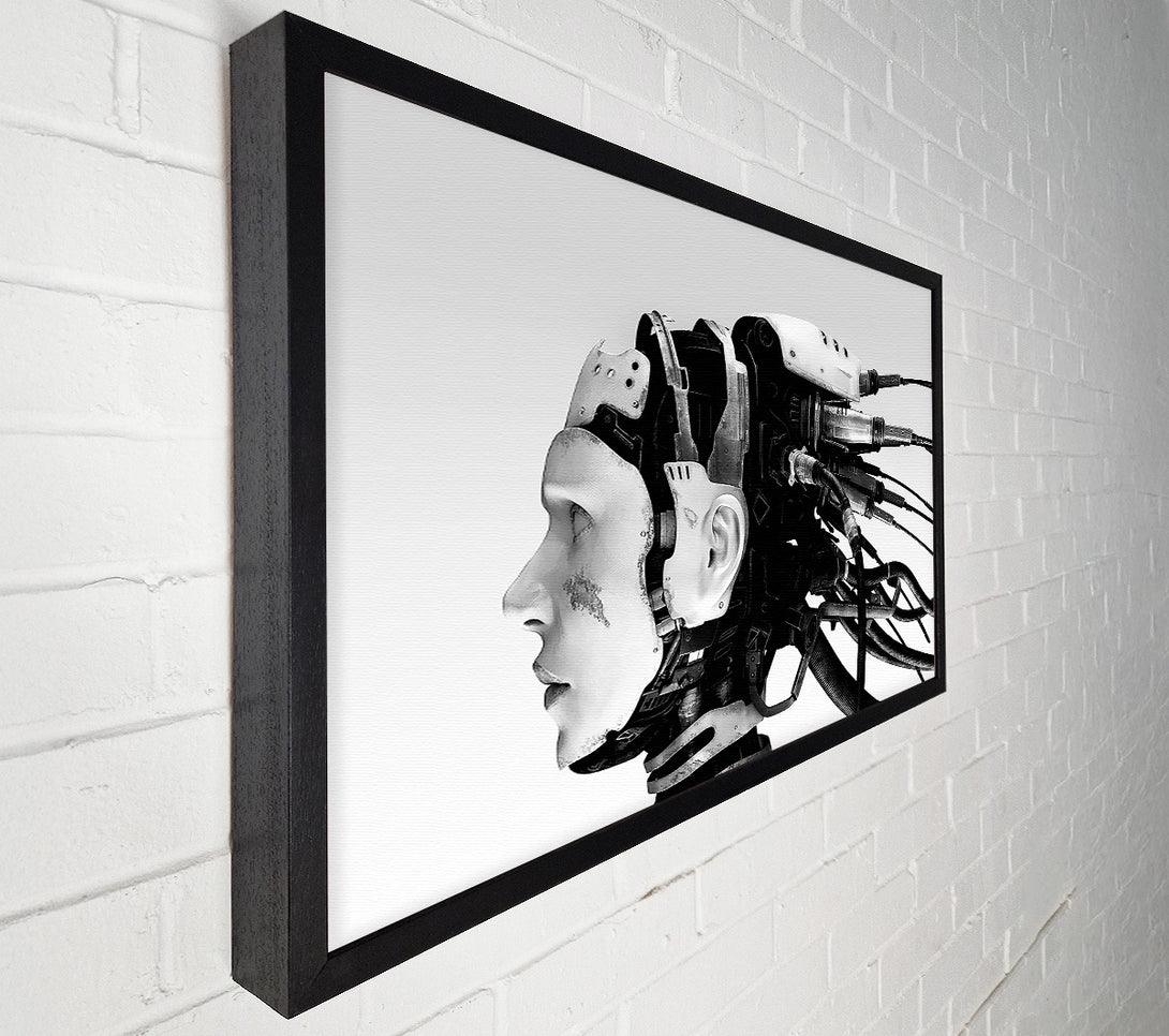  A Canvas Print of Robotic Woman Canvas Print