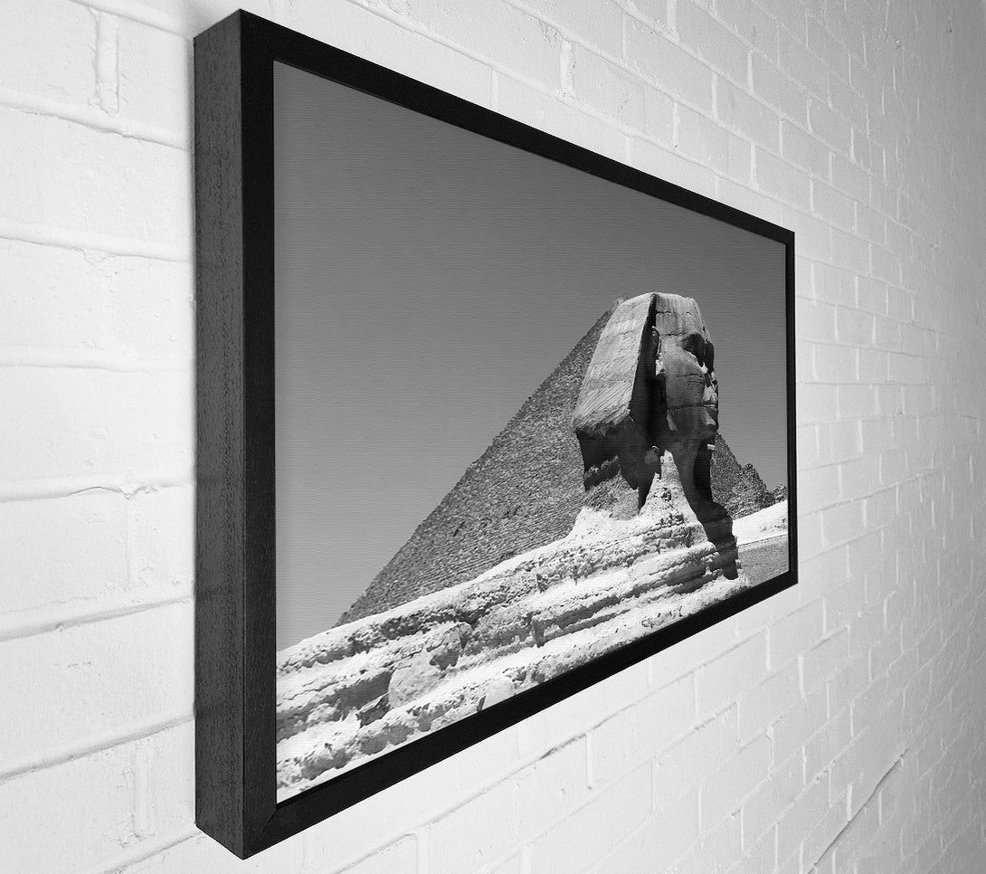  A Canvas Print of Pharaoh Head Egypt Canvas Art