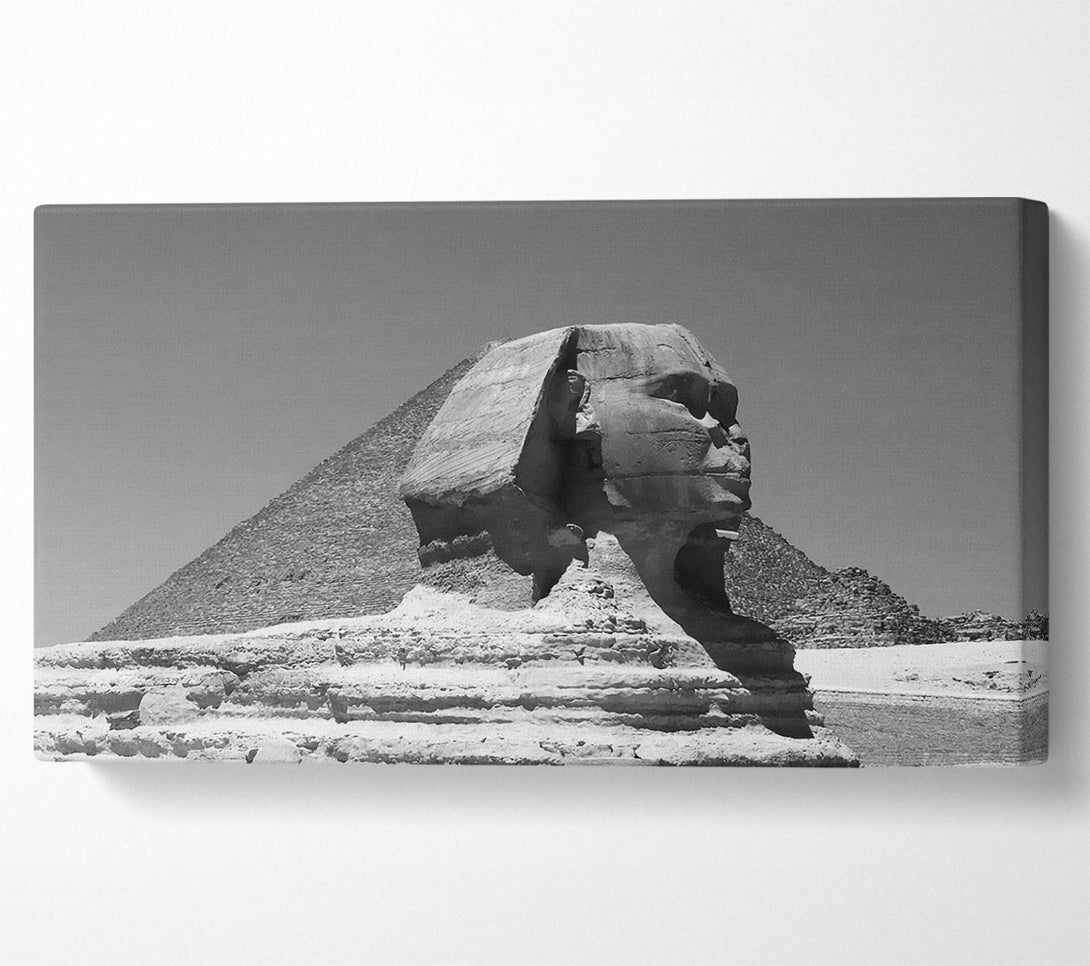  A Canvas Print of Pharaoh Head Egypt Canvas Art