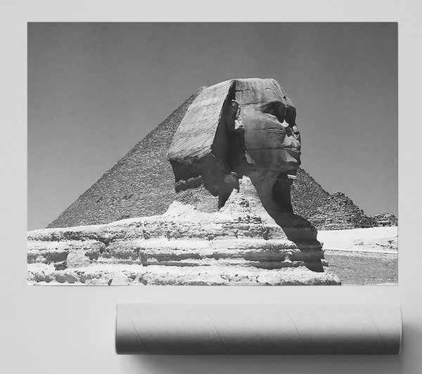 Pharaoh Head Egypt Print