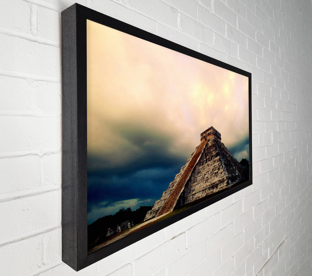  A Canvas Print of Mexicos Ancient Monument Canvas Art