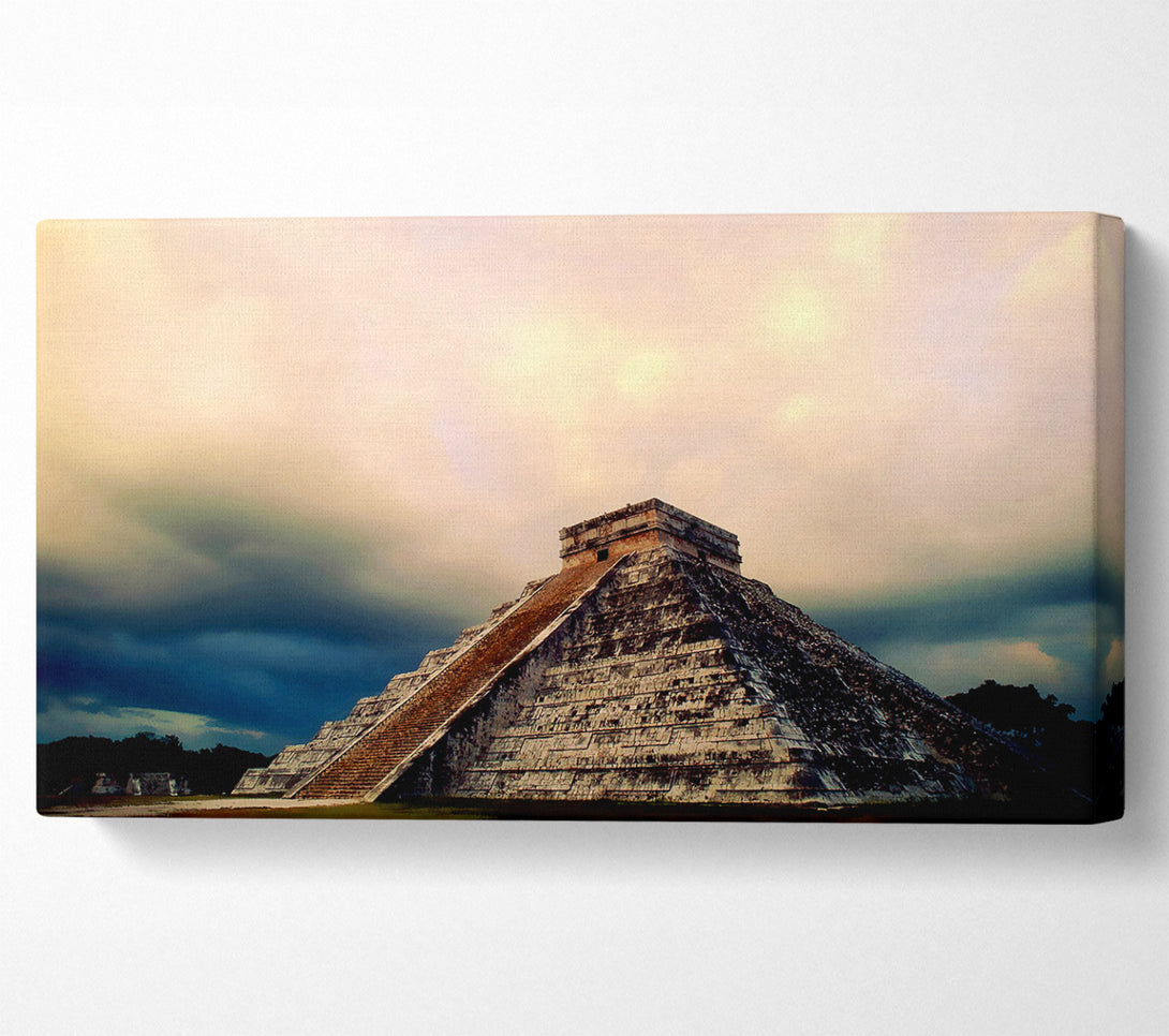  A Canvas Print of Mexicos Ancient Monument Canvas Art