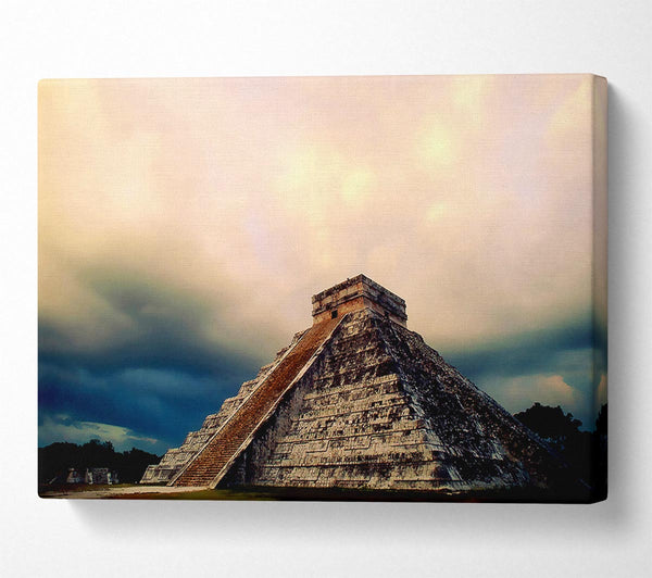  A Canvas Print of Mexicos Ancient Monument Canvas Art