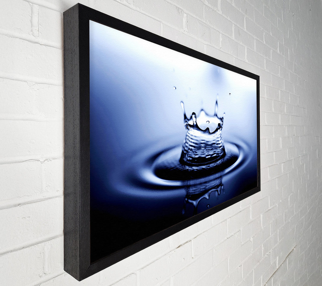  A Canvas Print of Water Drop Reflections Canvas Wall Art