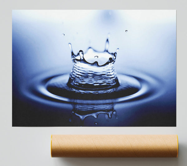Water Drop Reflections Giclee Print