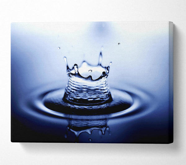  A Canvas Print of Water Drop Reflections Canvas Wall Art