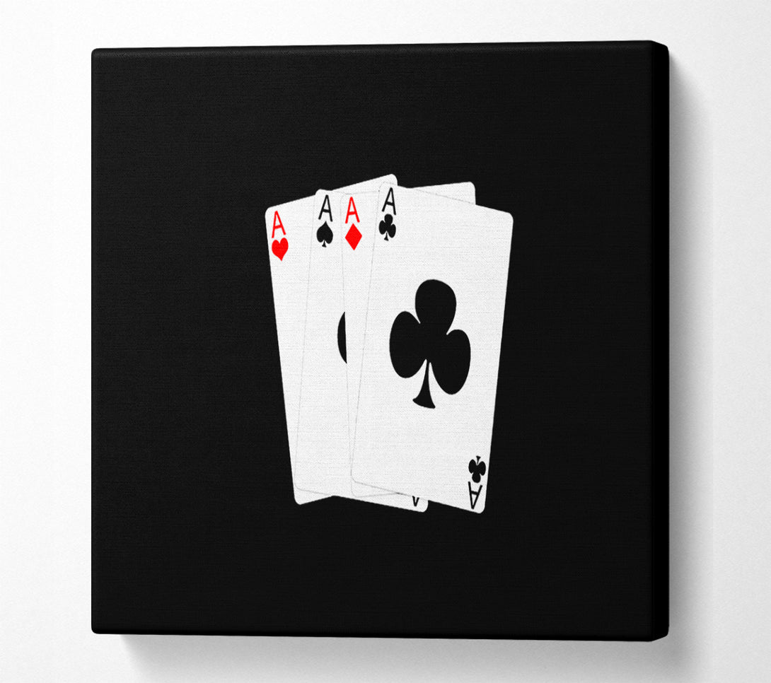  A Canvas Print of Aces High Canvas Wall Art