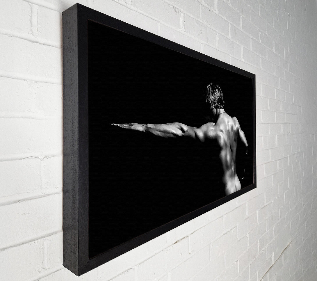  A Canvas Print of Contours Of A Man Canvas Wall Art