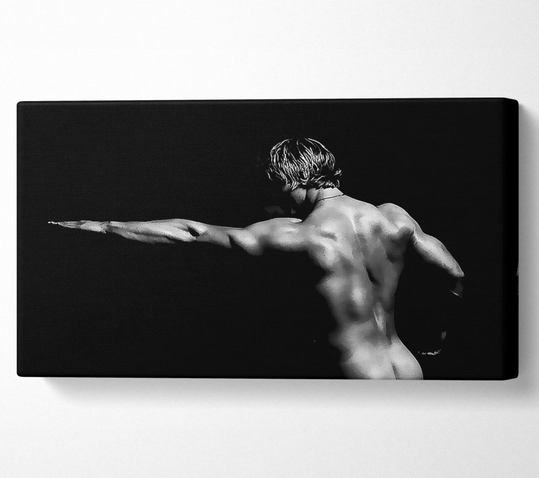  A Canvas Print of Contours Of A Man Canvas Wall Art