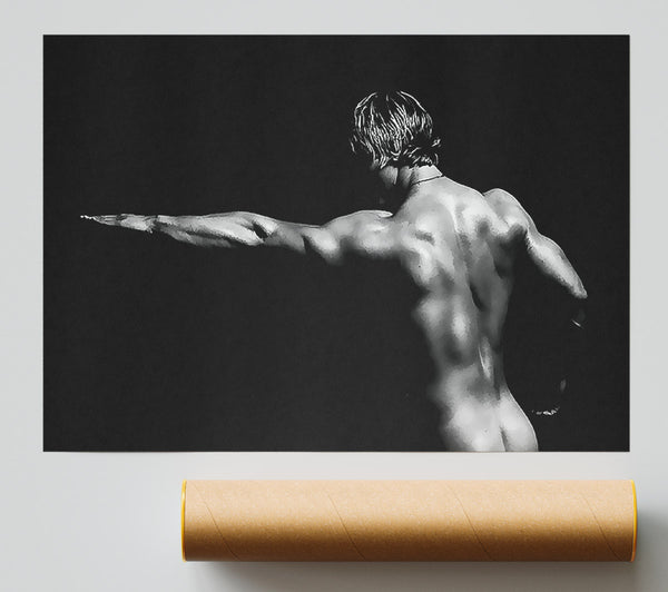 Contours Of A Man Giclee Print