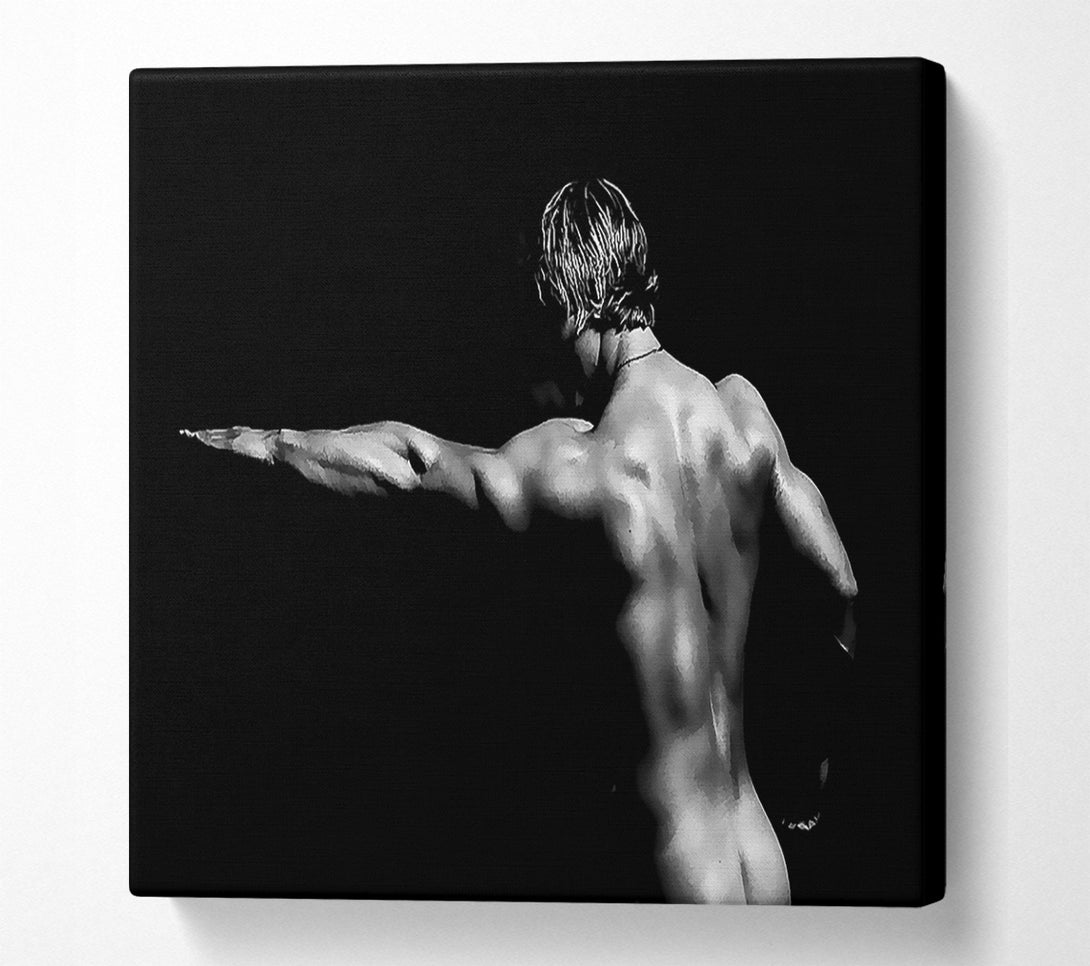  A Canvas Print of Contours Of A Man Canvas Wall Art
