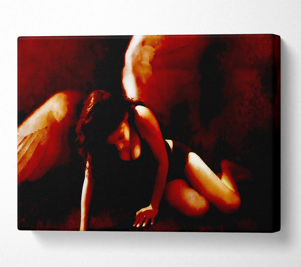  A Canvas Print of Fallen Angel Canvas Print