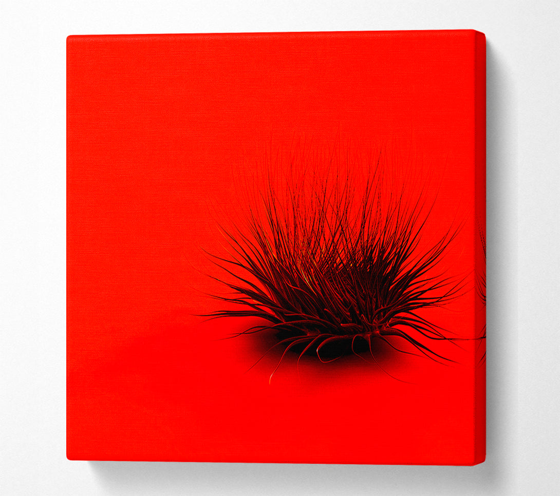  A Canvas Print of The Little Red Thing Canvas Art