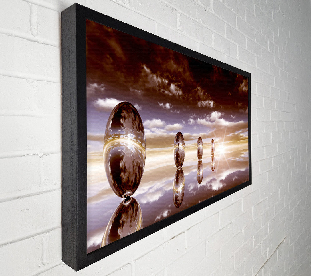 A Canvas Print of Spheres Of The Ocean Skies Canvas Art
