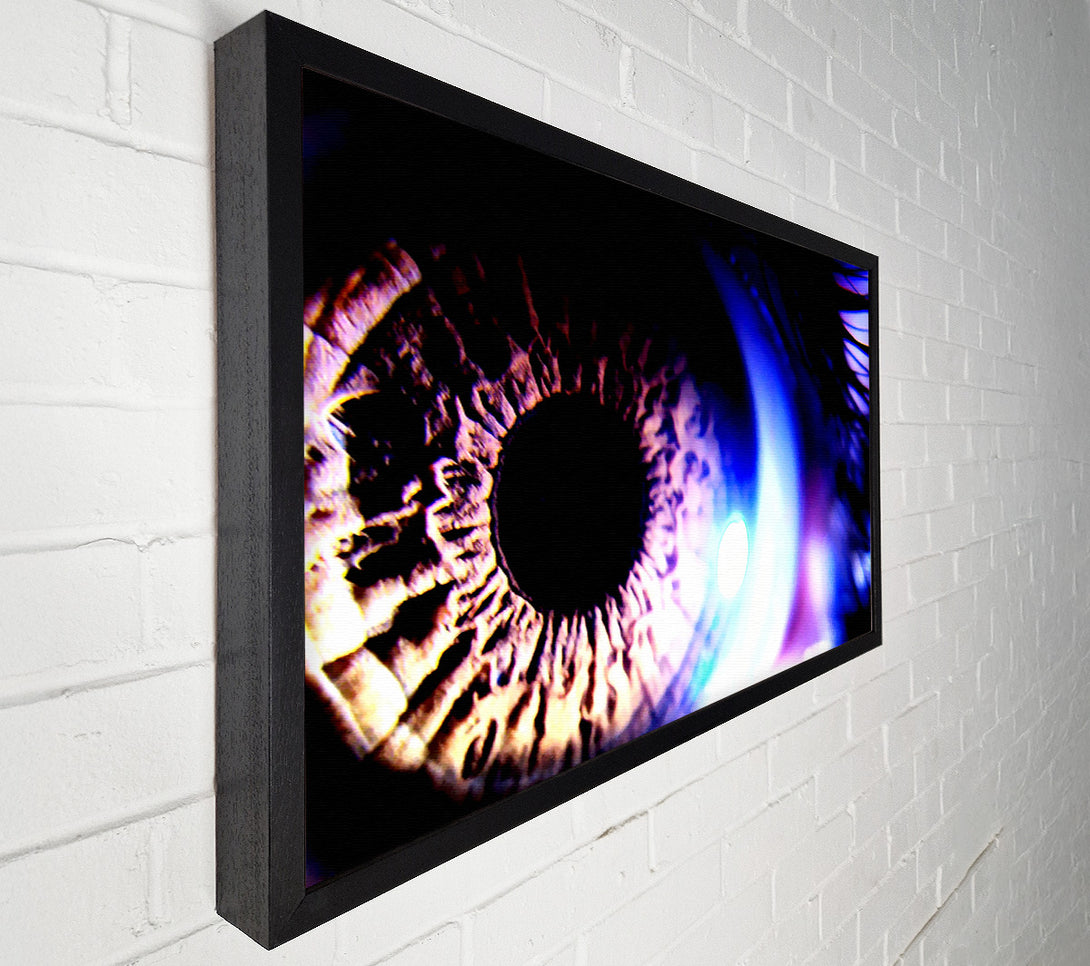  A Canvas Print of Eye Of The Planet Storm Canvas Print