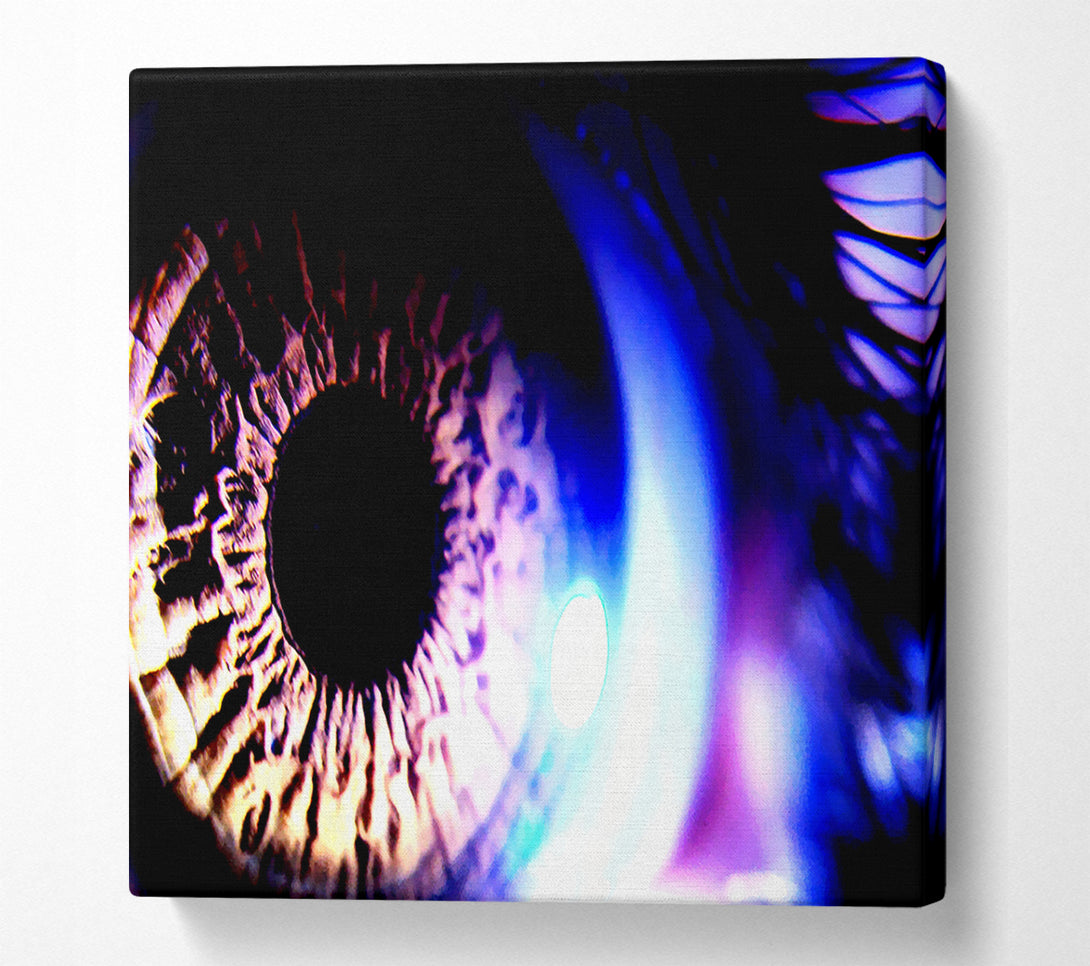 A Canvas Print of Eye Of The Planet Storm Canvas Print