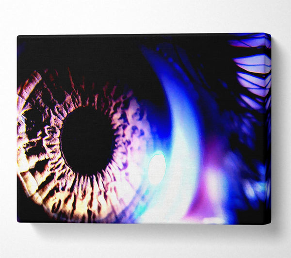  A Canvas Print of Eye Of The Planet Storm Canvas Print