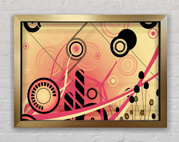 Cogs Of The City Framed Print