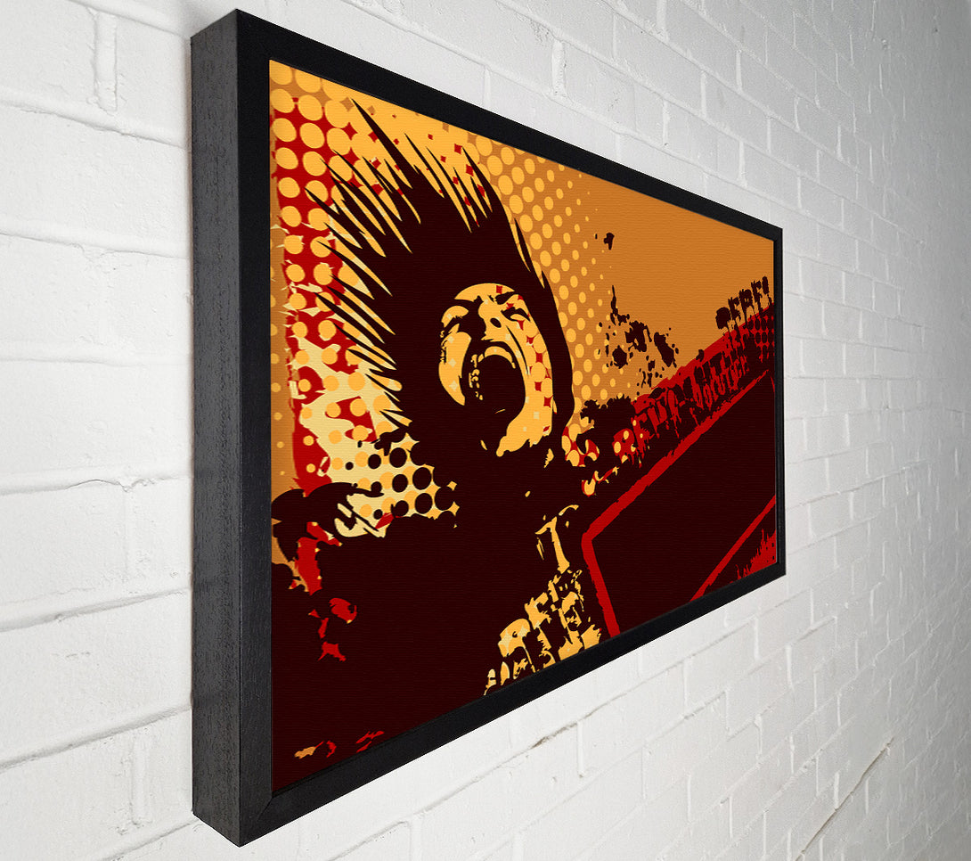  A Canvas Print of Scream Delight Canvas Art