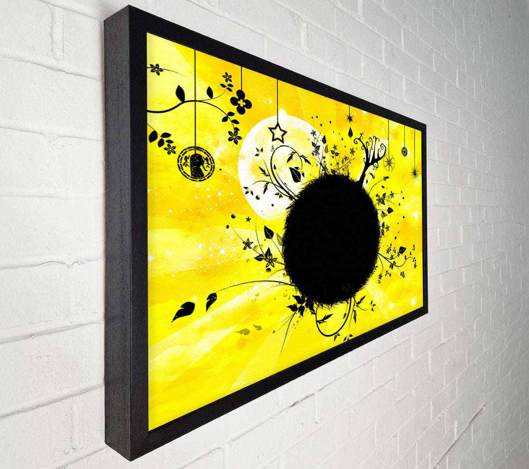  A Canvas Print of Worlds Within Worlds Canvas Wall Art
