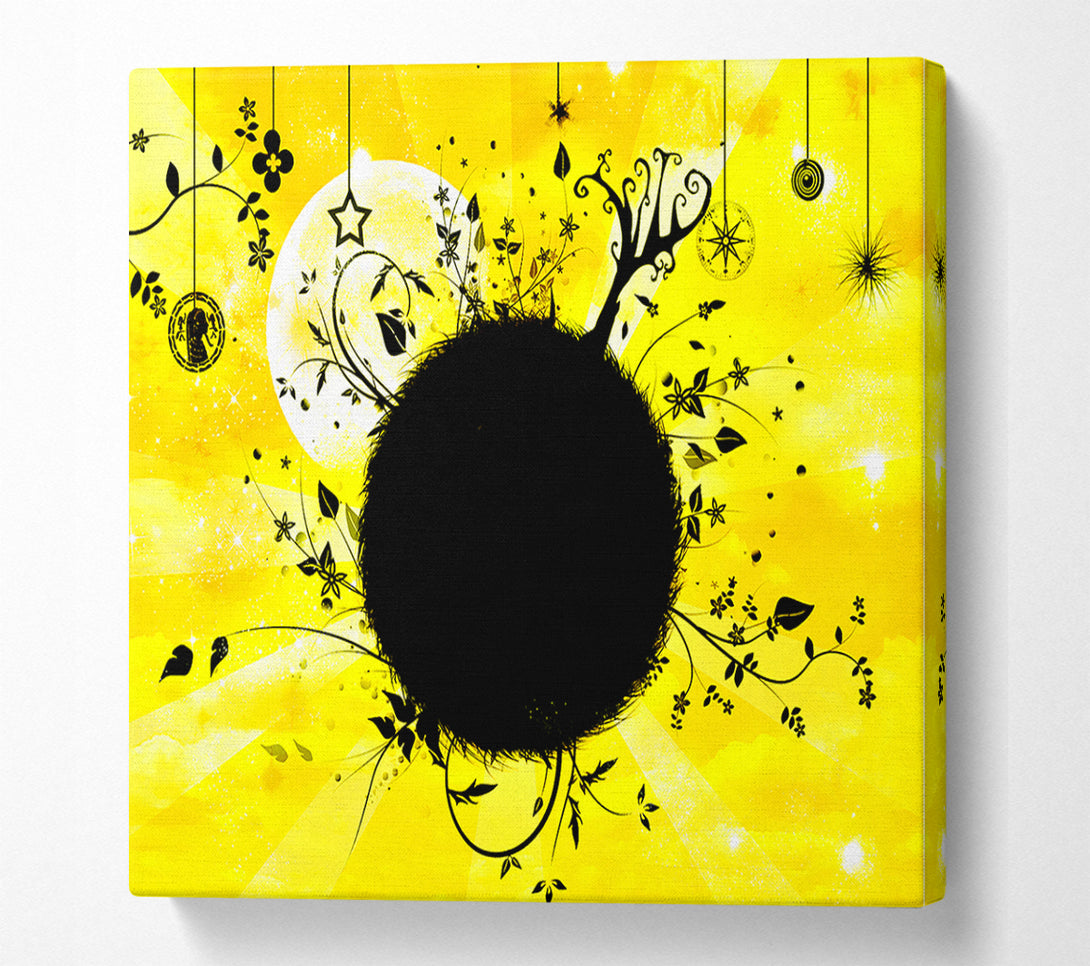  A Canvas Print of Worlds Within Worlds Canvas Wall Art