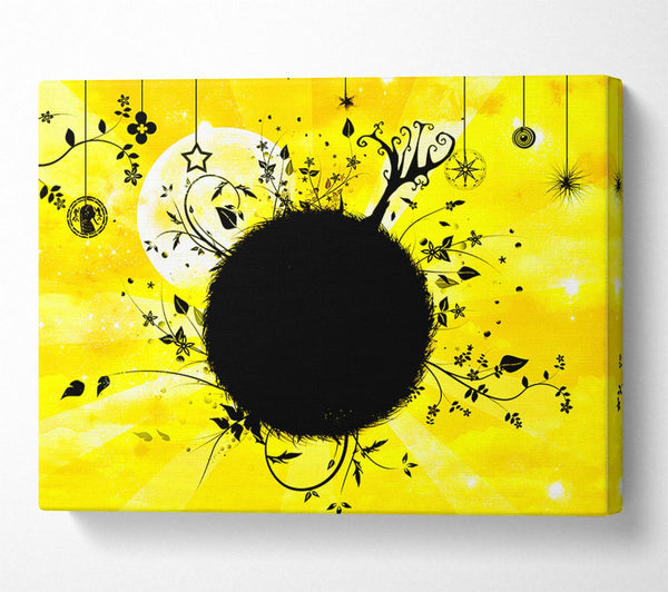  A Canvas Print of Worlds Within Worlds Canvas Wall Art
