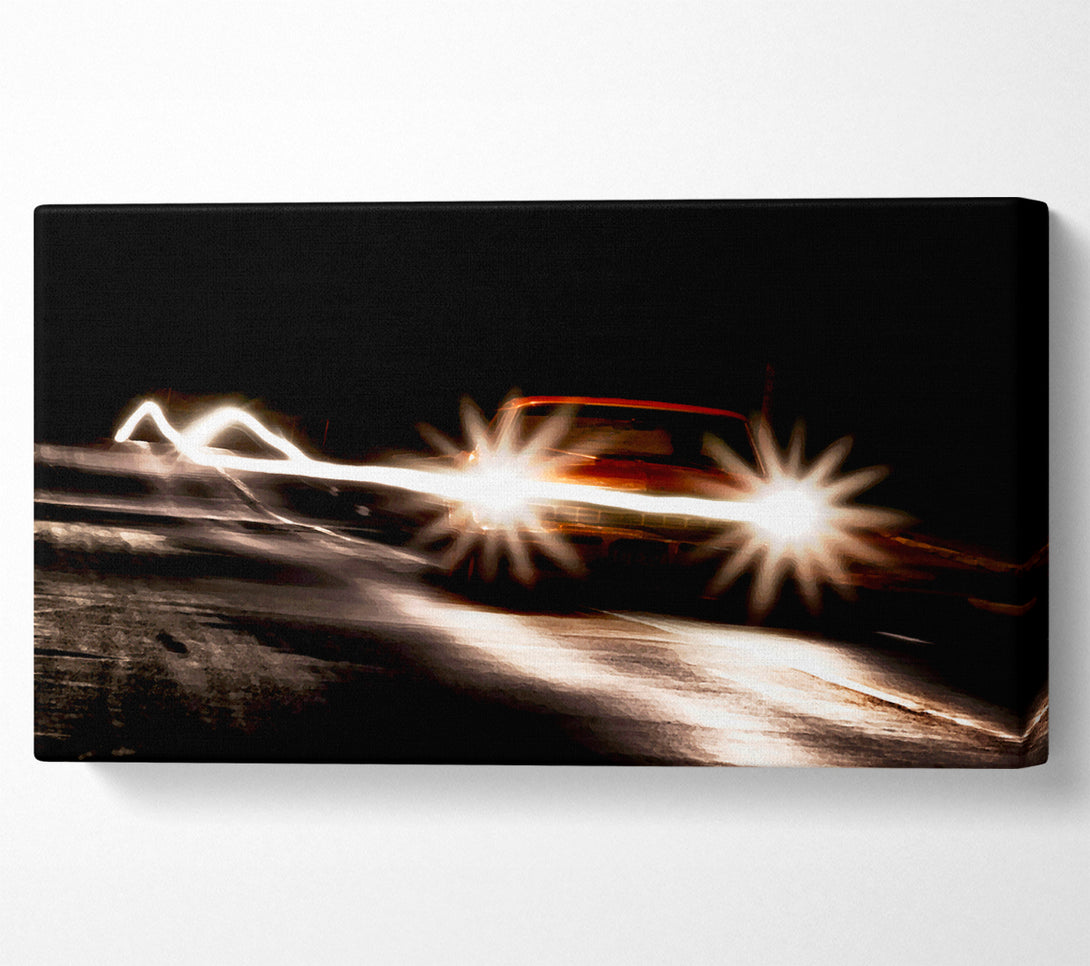  A Canvas Print of Street Car Race Canvas Print
