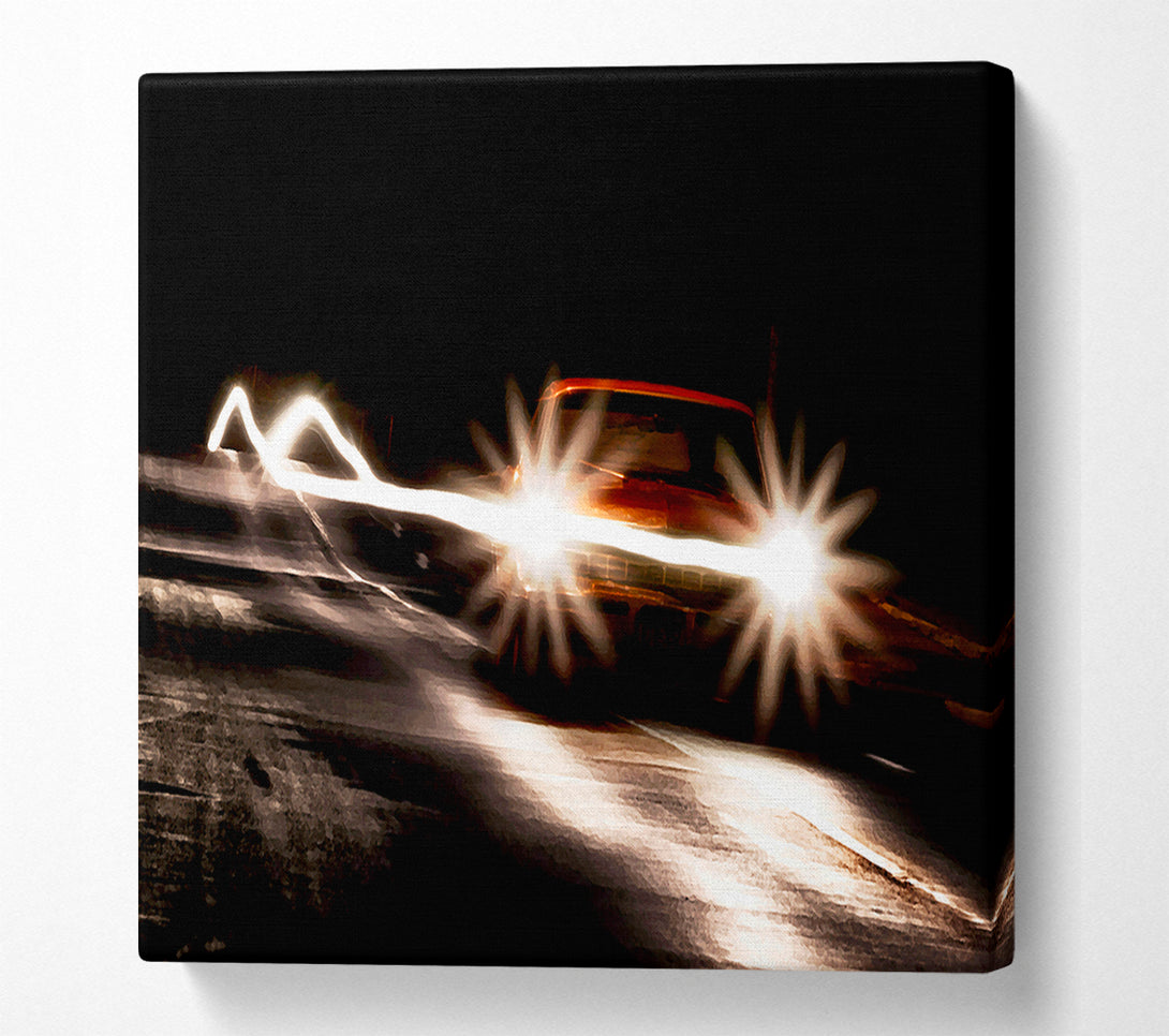  A Canvas Print of Street Car Race Canvas Print