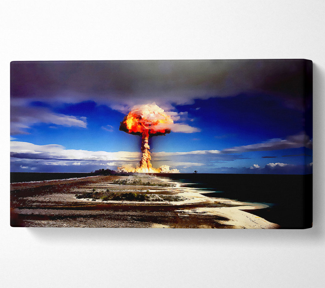  A Canvas Print of The Atom Bomb Canvas Art